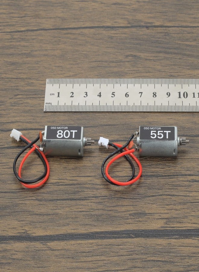 RCAWD 050 Brushed 55T Motor and 80T Motor for 1/24 Scx24 Deadbolt Chevrolet Wrangler Gladiator Bronco Crawlers Upgrade Parts - Image 5